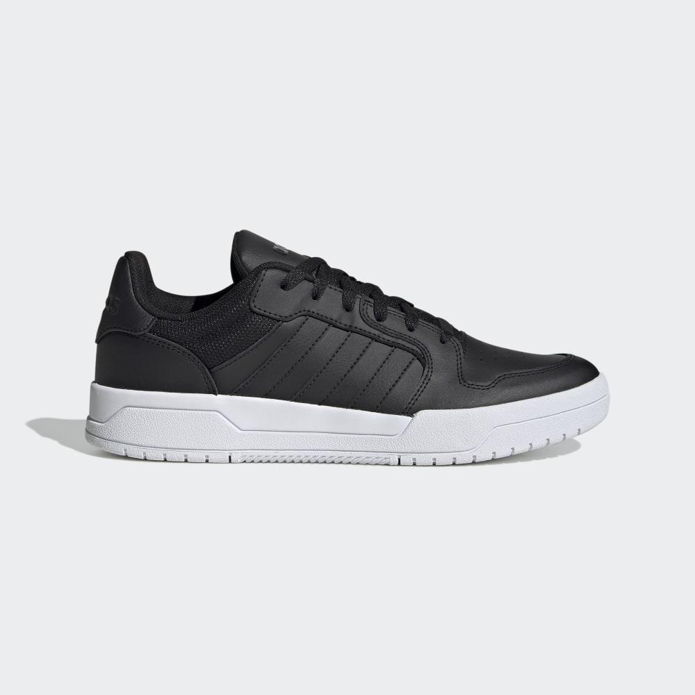 Adidasi Baschet Adidas Entrap Barbati Romania - Negrii/Albi EH1278